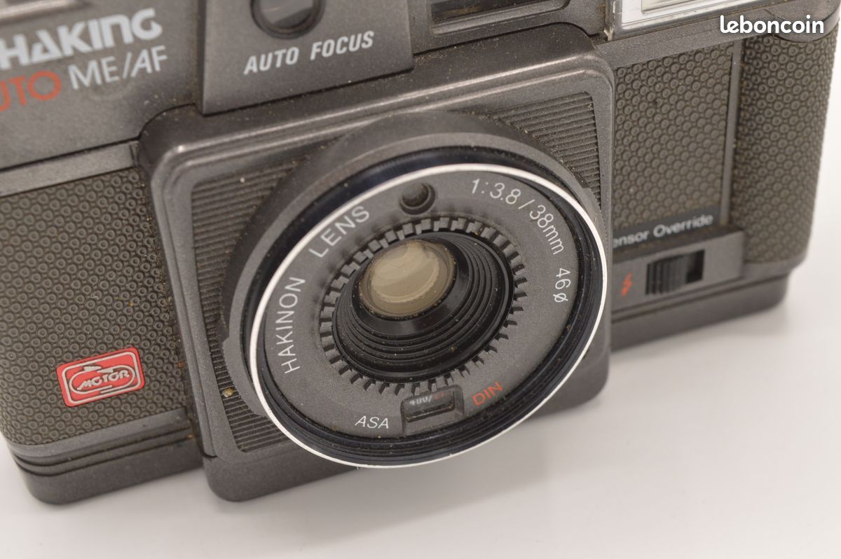 Appareil Photo Argentique HAKING Mini 1980 - Vintage - Compact Noir - NEUF (jamais Utilisé)