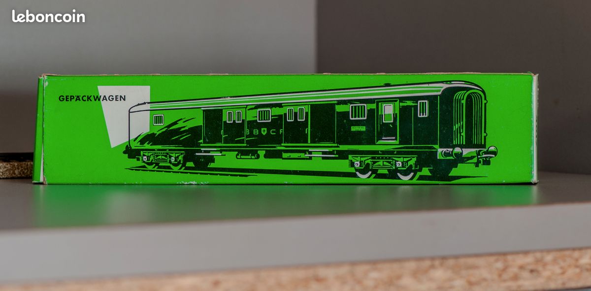 Fourgon à Bagages Märklin 43401 – Échelle HO, SBB-CFF, Occasion