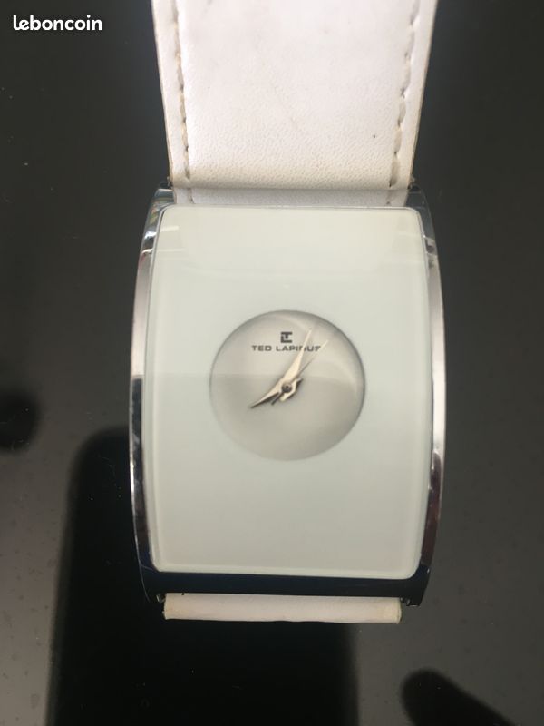 Vend montre blanche Ted Lapidus (image 1)
