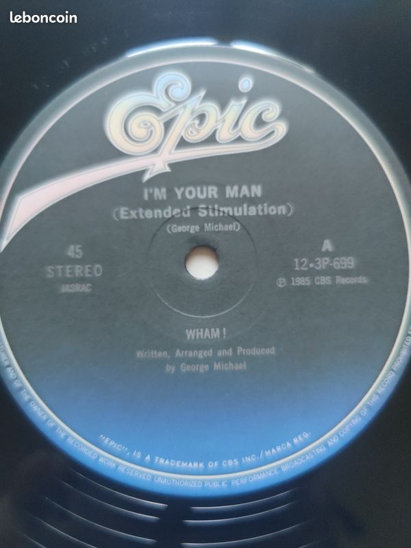 Wham I'm your man Maxi 45t Japon (image 5)