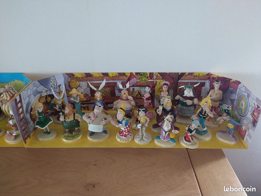 SOUS BLISTER FIGURINE Astérix Atlas Plastoy Le Devin Prolix 2001 EUR 15