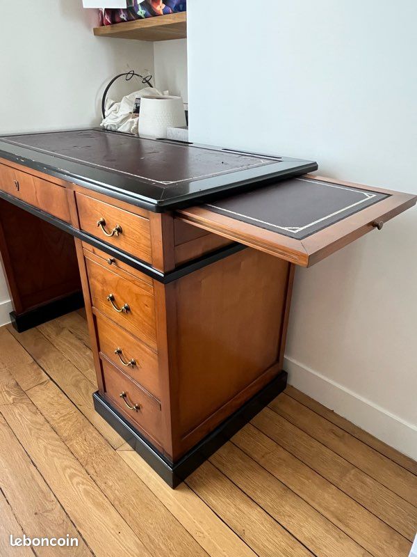Bureau ancien en bois (image 12)