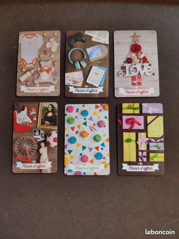 Carte cadeau CARREFOUR vide pour collectionneur (1) (image 3)