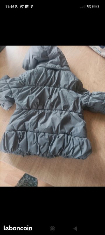 Doudoune fille 24 mois très chaude (image 4)