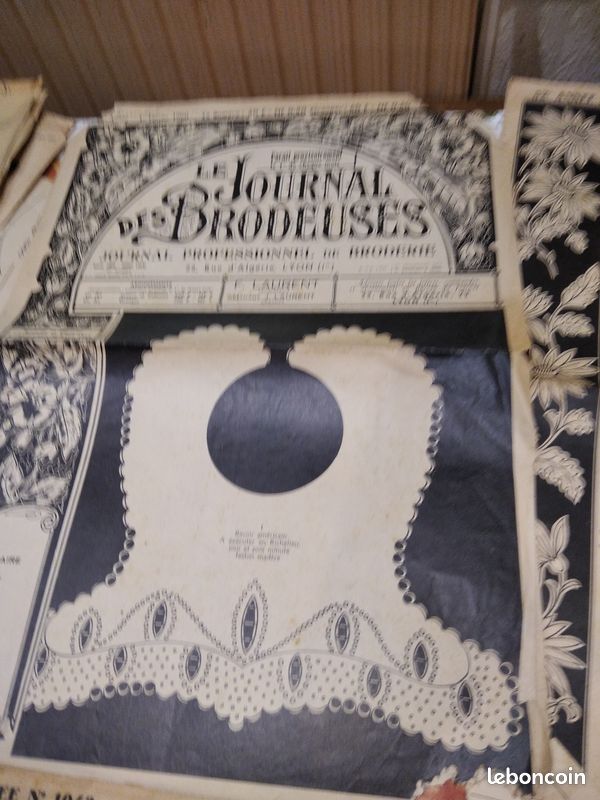 Livres de Couture broderie et pochoirs (image 1)