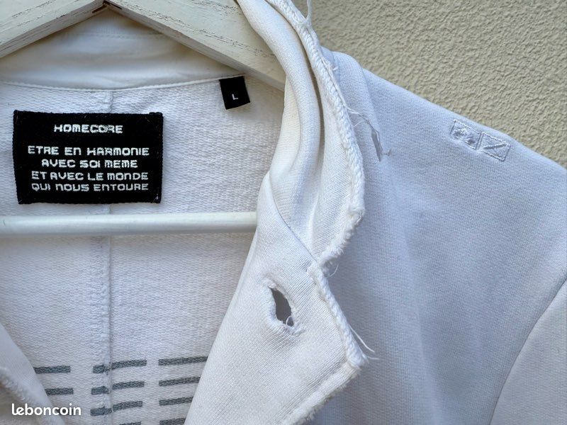 Veste blanche Homecore (image 2)