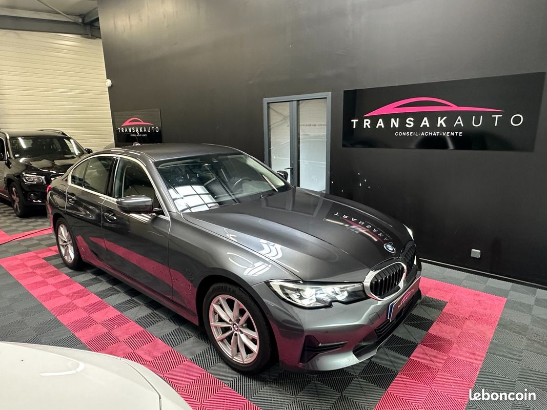 BMW SERIE 3 G20 318d 150 ch BVA8 + ENTRETIEN BMW + CAMÉRA DE RECUL + SIÈGES CHAUFFANTS + RÉGULATEUR ADAPTATIF (image 1)