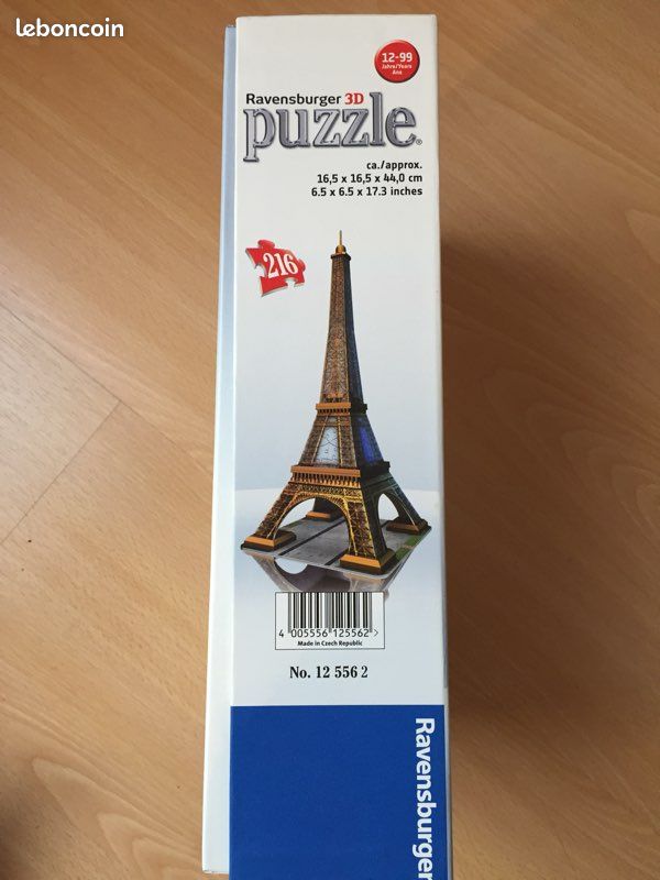 Puzzle 3D LA TOUR EIFFEL (image 3)