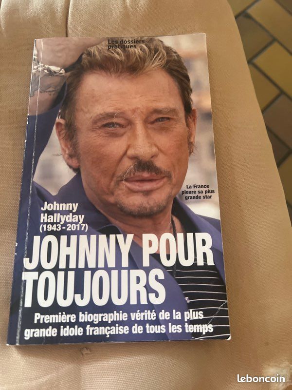 Lot de 2 livre Johnny Hallyday 2 a l’unité (image 3)