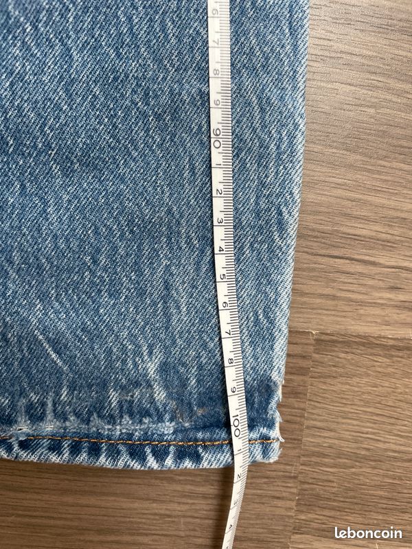 Levi's 501 bleu jean vintage homme button up fly W38 L32 (image 17)