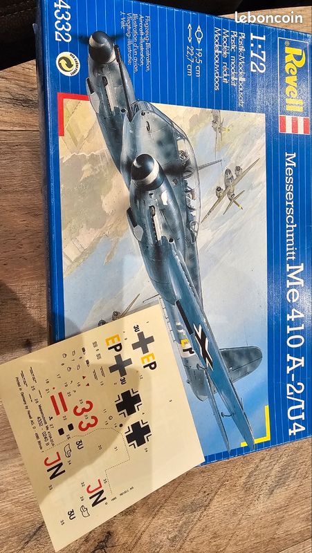Maquette Plastique 1/72 Messerschmitt Me-210 A1 - Italeri, Neuf, Avion WWII