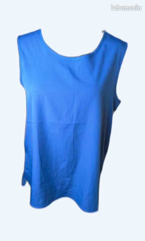 Débardeur femme bleu Uni taille 40 C&A Vêtements