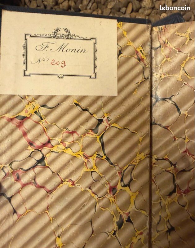 Complet 4 tomes Victor Hugo – Théâtre – Édition Hachette 1869 – Reliure cuir noir, tranches dorées (image 3)