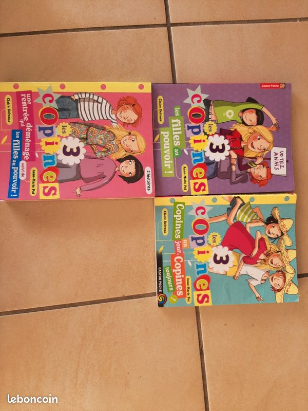 Livre Les 3 copines de Anne-Marie Pol dès 8 ans (image 1)
