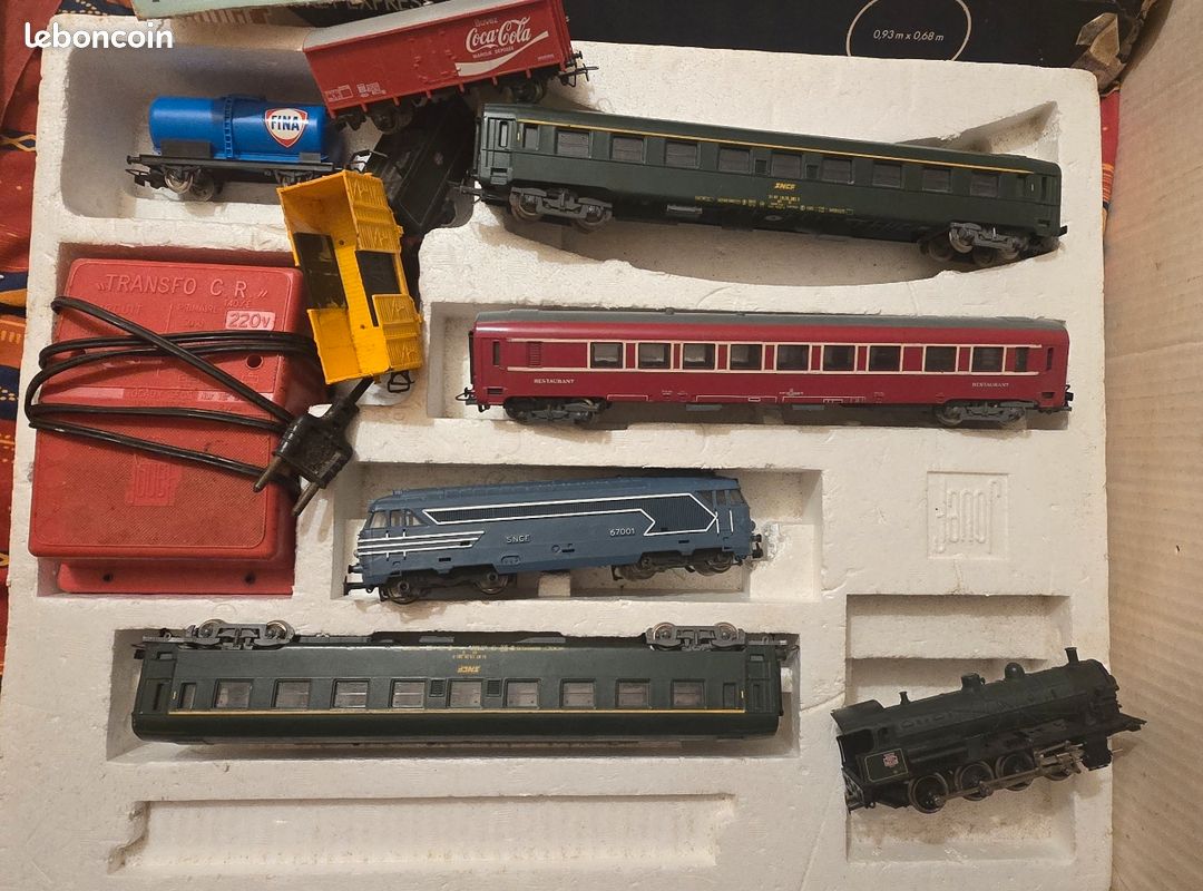 LOT 8 JOUEF HO - Lot Rails ,Pont , Aiguillage et passage à niveau EUR
