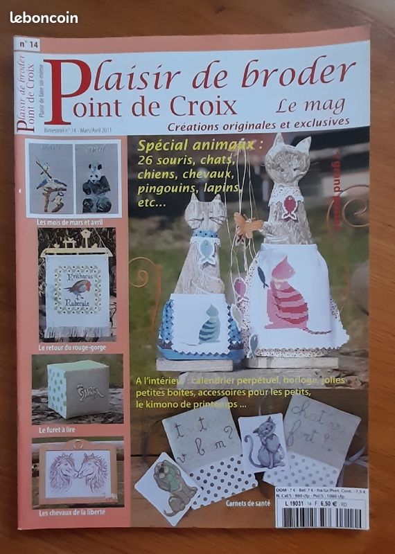 Magazine broderie point de croix (image 1)