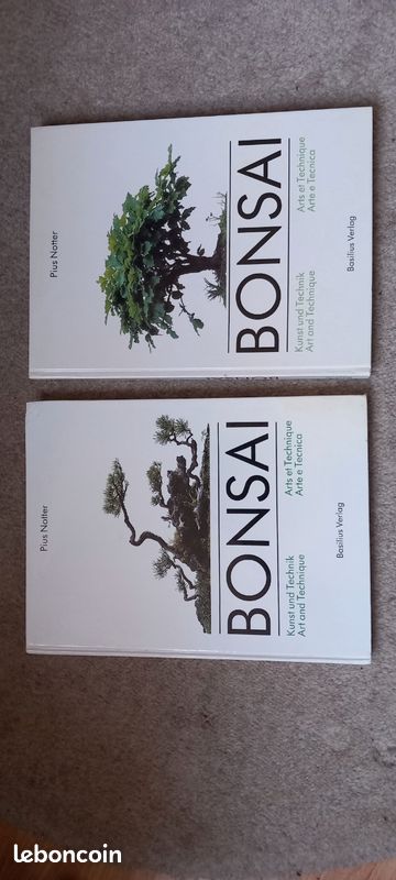 Bonsai art et technique de pius notter - Livres