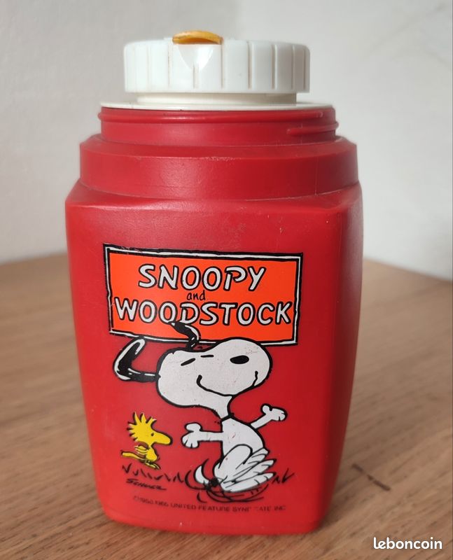 Gourde personnalisée Rétro Vibes - Thermos inox au design vintage