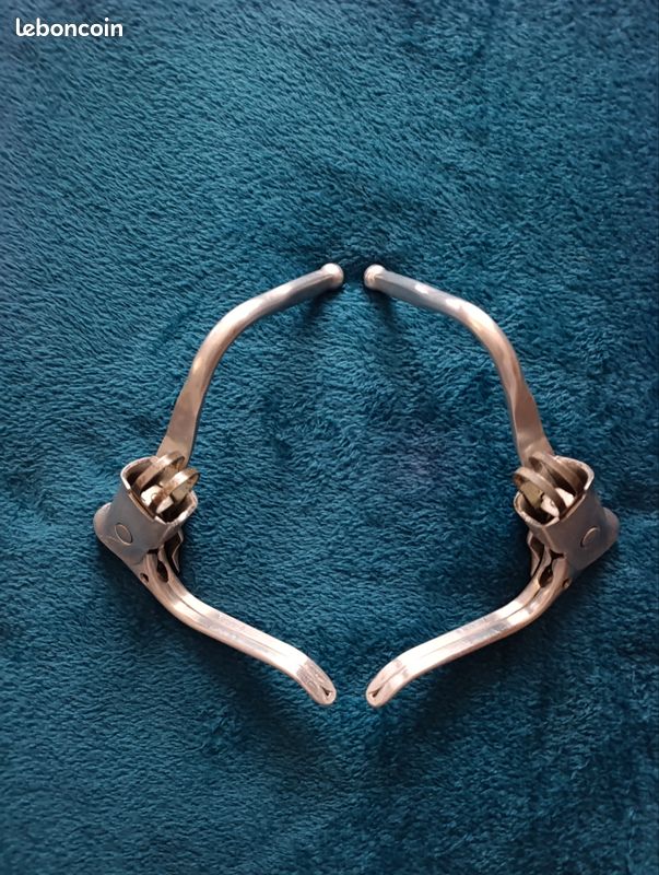 Paire De Leviers De Frein Weinmann Double Commande - Vintage Vélo - Aluminium
