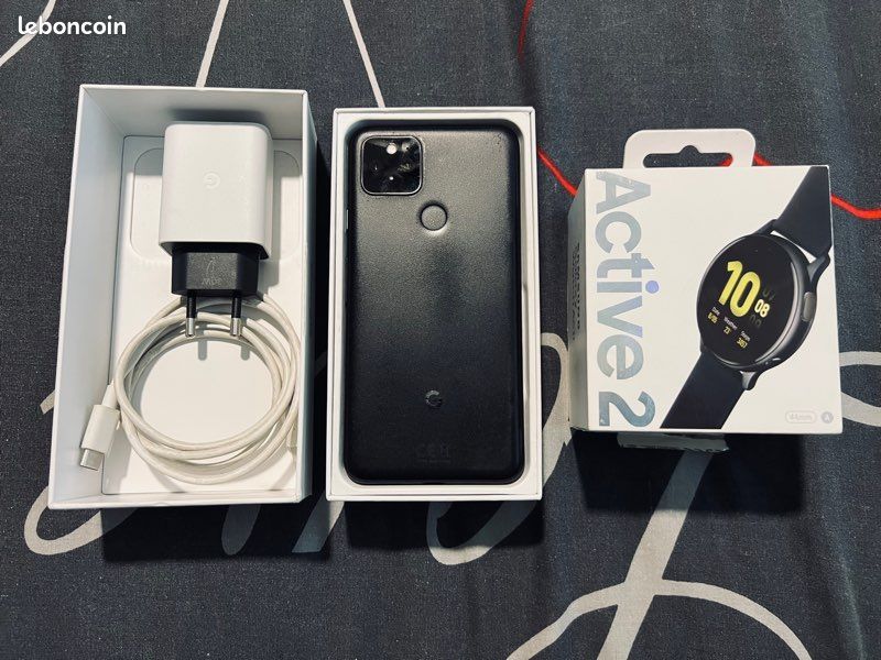 Google pixel 5 et montre samsung (image 2)