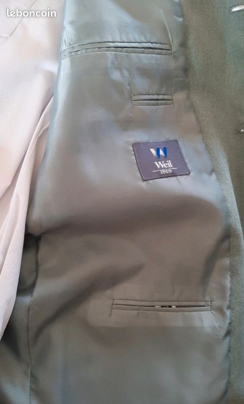 Tenue Complète Homme : Costume WEIL 1868 + Chemise + Cravate au choix (image 11)