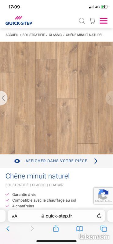 Sol stratifié classique - hydroseal - Quick step - aspect bois (image 2)