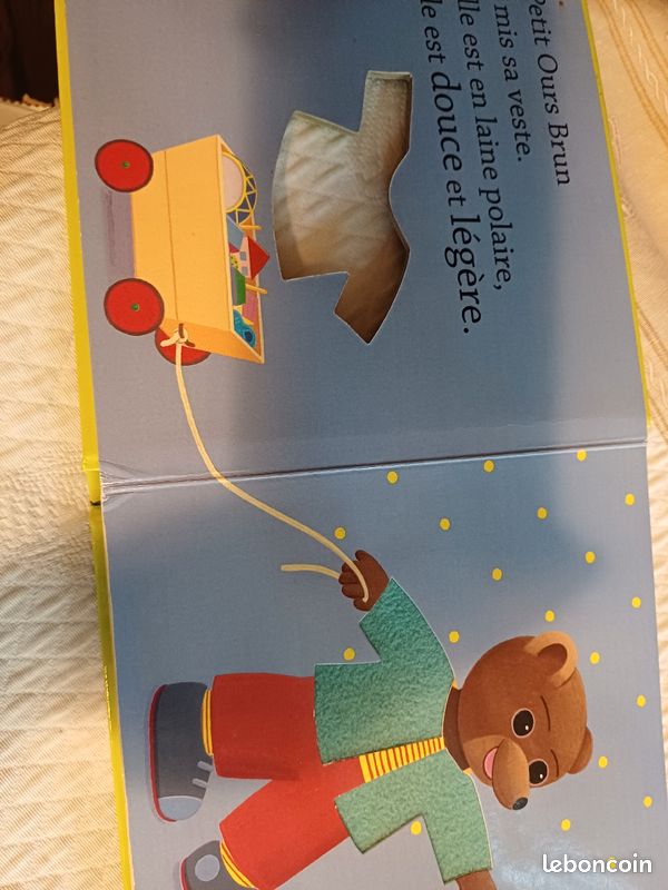 Livre du toucher petit ours brun (image 2)