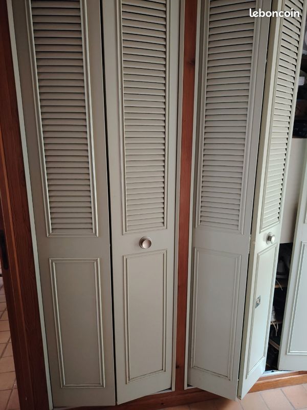Portes pliantes 2 vantaux (image 1)