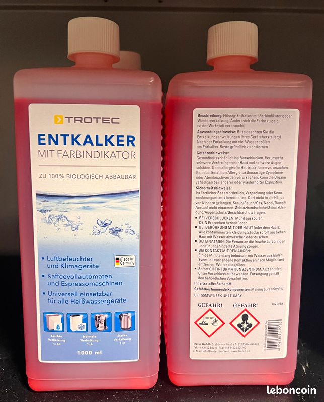Humidificateur professionnel TROTEC B 400 - grands volumes 360 m² / 900 m³ + entretien offert (image 8)