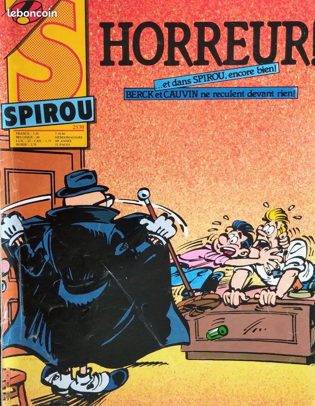 Spirou 2530 Octobre 1986 (image 1)