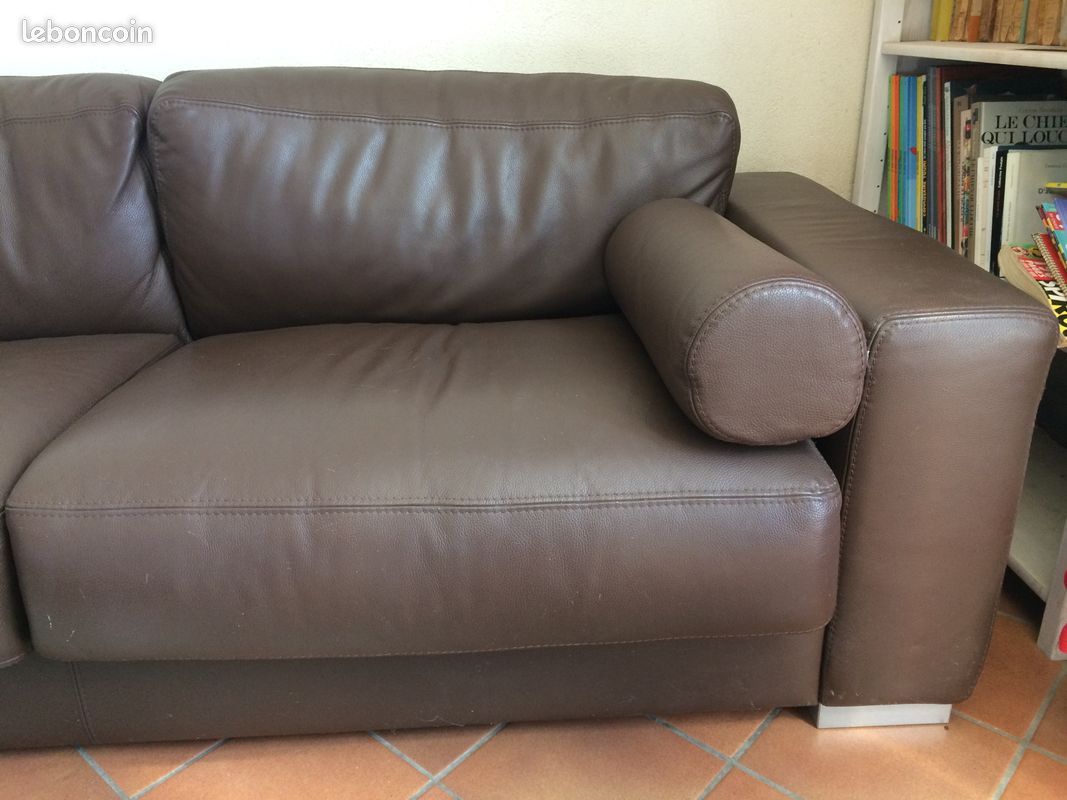 Canapé cuir (image 2)