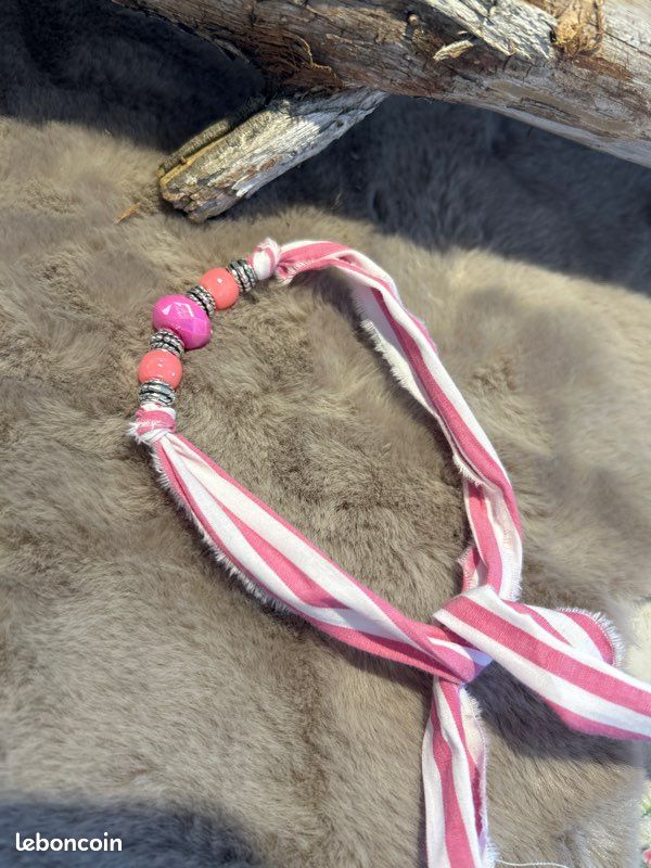 Bracelet Hawaï rose (image 5)