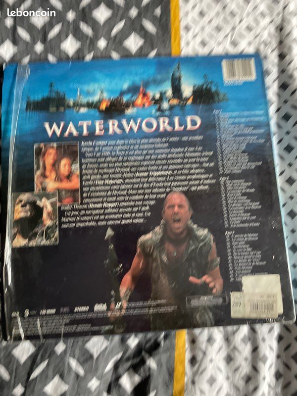 Laser Disc vidéo Disque waterworld Kevin Costner (image 2)