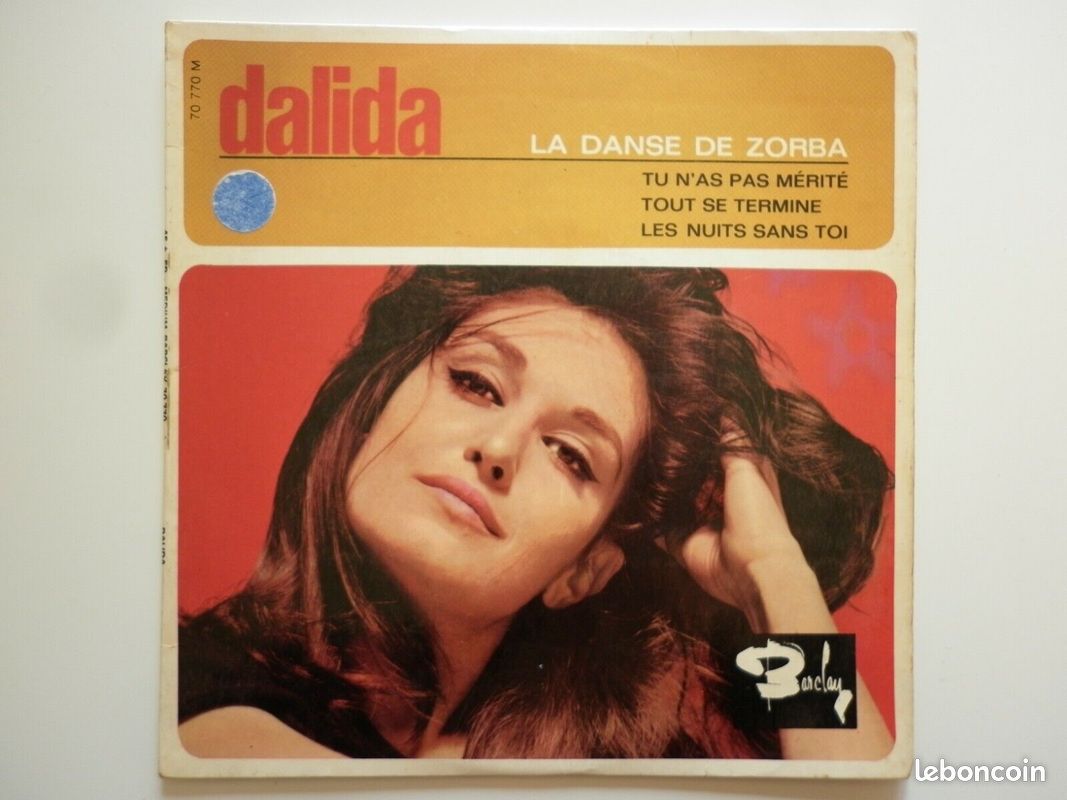 Dalida 45Tours EP vinyle La Danse De Zorba (image 1)
