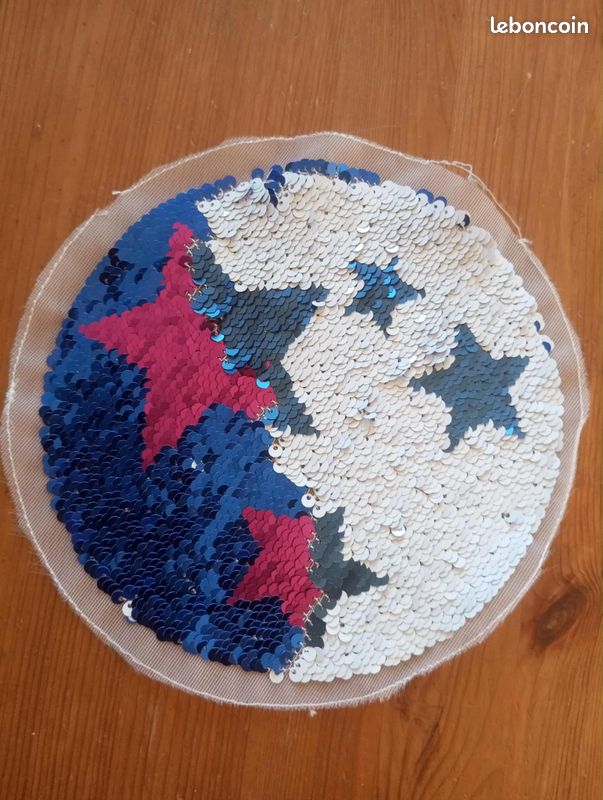 Lot de patch à coudre en sequin réversible (image 4)