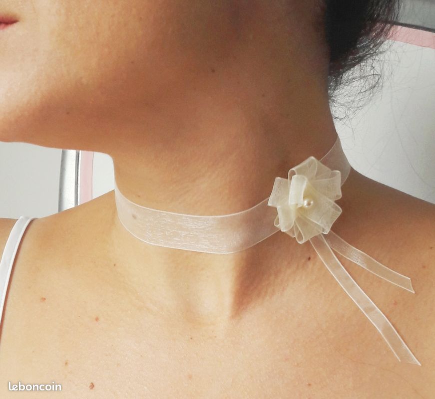 Collier de Mariée -ALINE- (image 3)