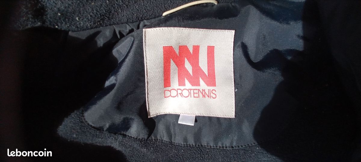 Tenue de ski pantalon et blouson marque Dorotennis noir taille T3 (image 2)