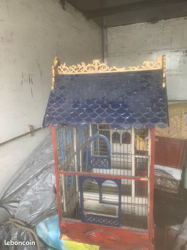 Cage à oiseaux anciens (image 2)