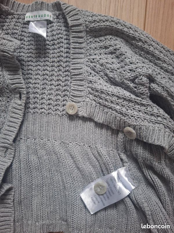 Gilet Vert baudet taille 2 ans (image 2)