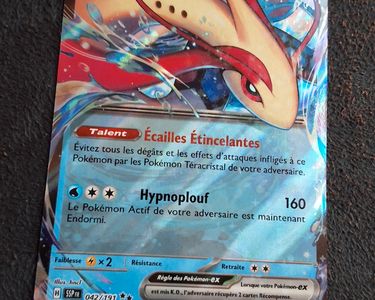 Milobellus Ex 042/191 Double Rare (RR) - Écarlate Et Violet 8 Étincelles Déferlantes - Carte Pokémon Neuve