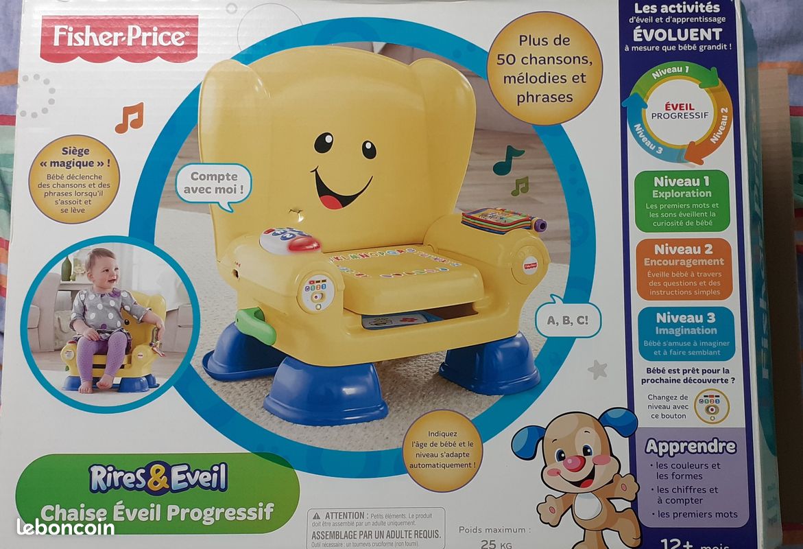 Chaise éveil progressif Fisher Price (image 3)