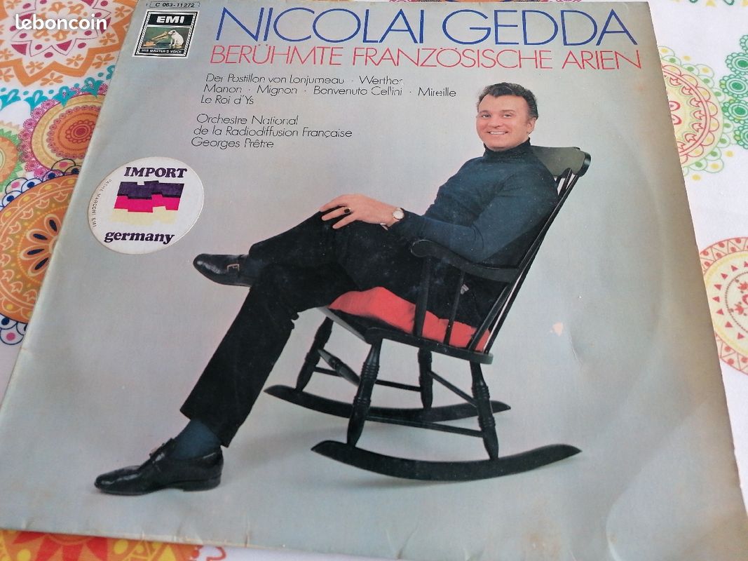Vinyle 33 tours NICOLAI GEDDA (image 1)