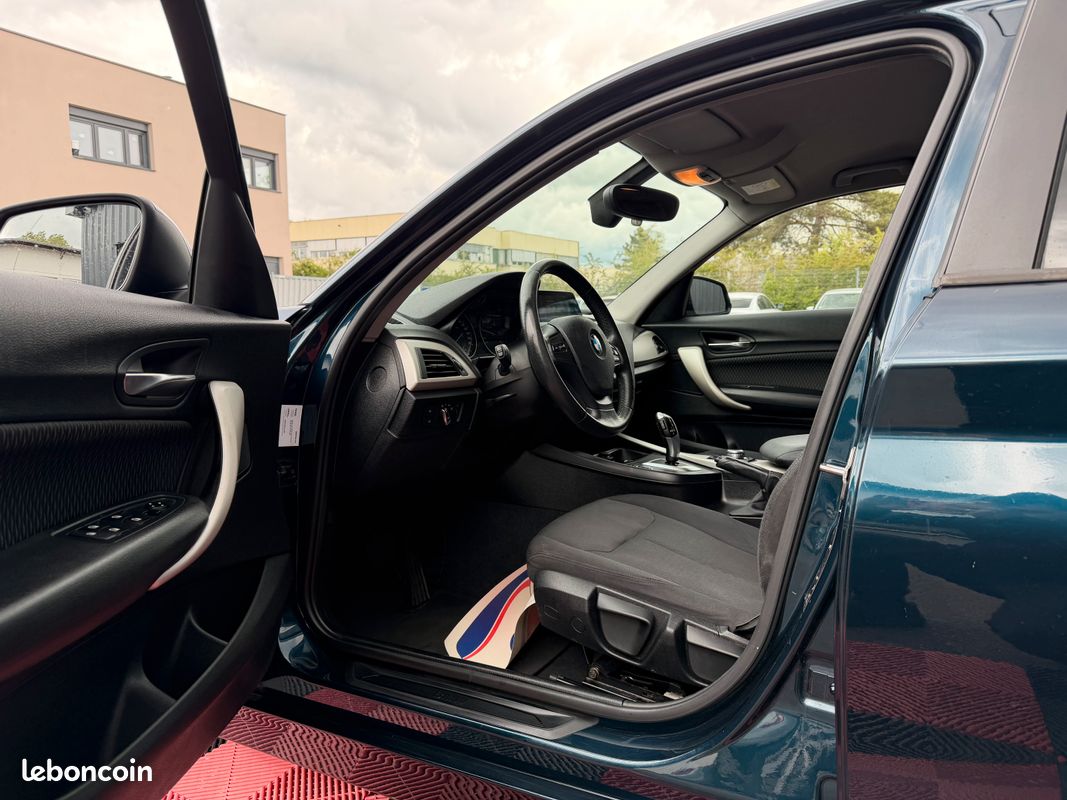 Bmw 118d 143cv pack sport boite automatique zf8 5 porte 192000 klm 12 mois garantie / start and stop / camera de recule / siege chauffant / feux de route auto / gps europe / jante alu .... / (image 8)