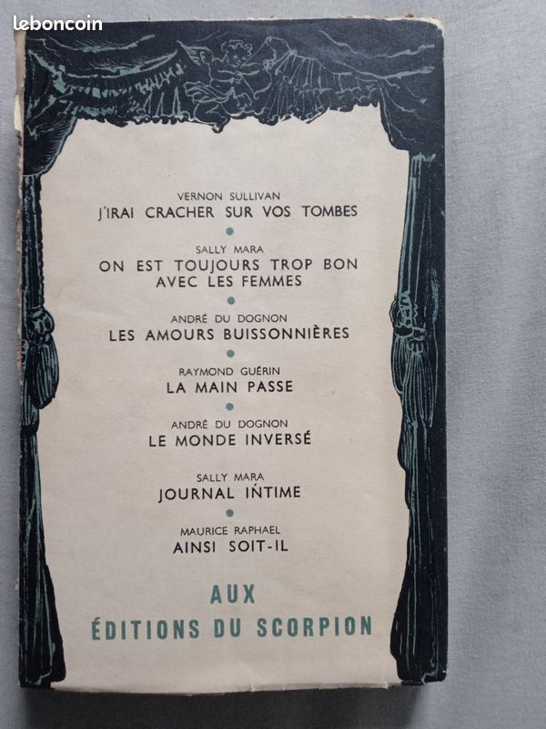 Anthologie de l’Érotisme de Pierre Louÿs à Jean-Paul Sartre VARIN (image 2)