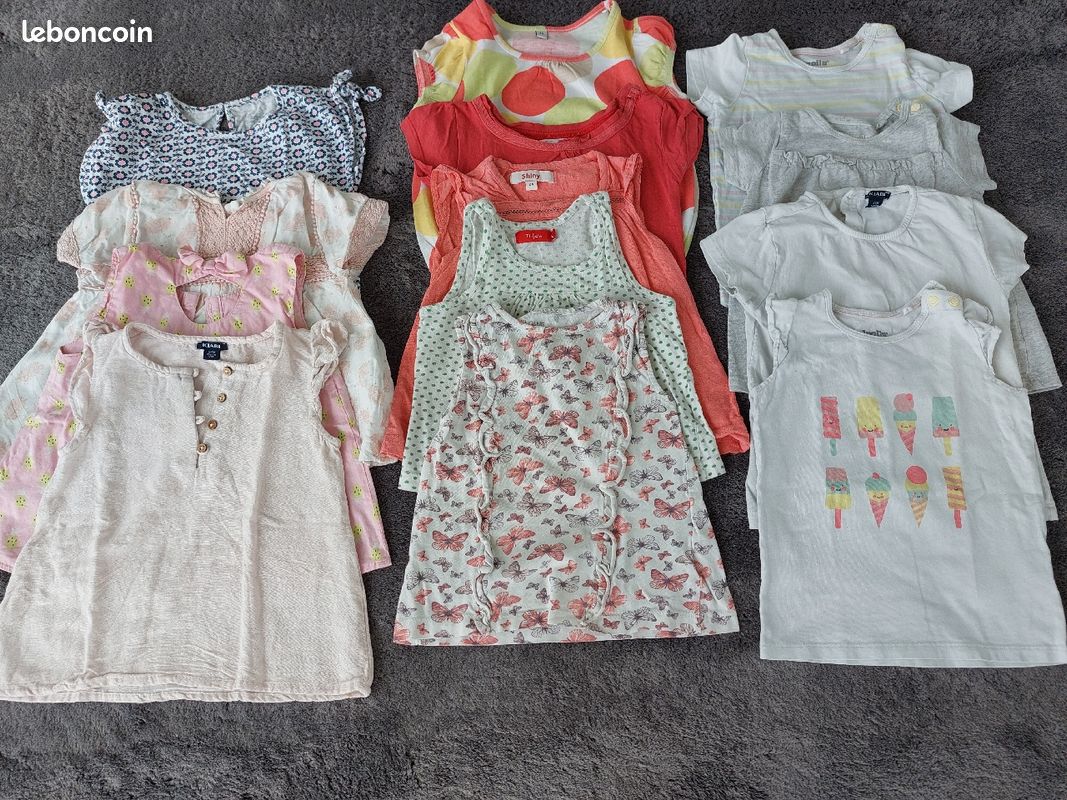 Gros lot fille été 24 mois (image 3)