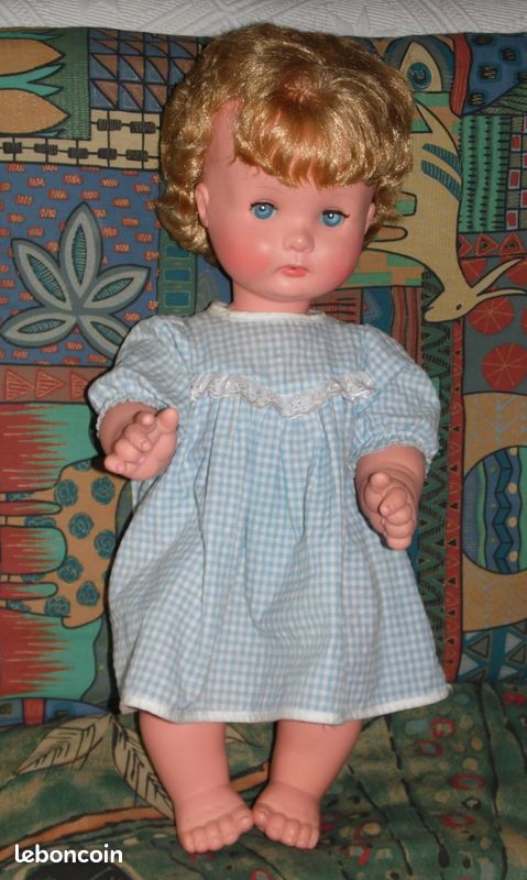 Poupée noire polyflex année 1960 - Collection