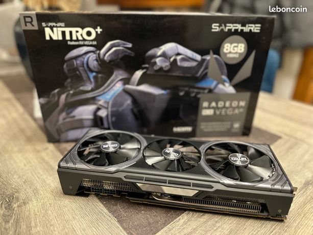 Sapphire tiene una RX Vega 64 con tres conectores PCIe de 8 pines