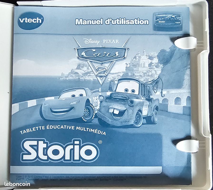 Cars 2 pour console storio vtech (image 3)