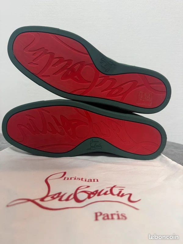 Christian louboutin, baskets montante Louis (image 5)