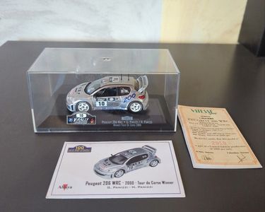 PEUGEOT 206 WRC Tour De Corse 1999 Gilles Panizzi Ou Francois Delecour Decals EUR 12,00 - FR
